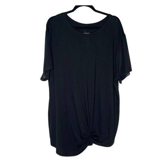 Torrid Active – Mesh Sleeve Side Knot Tee -Size 22/24 - Picture 4 of 6